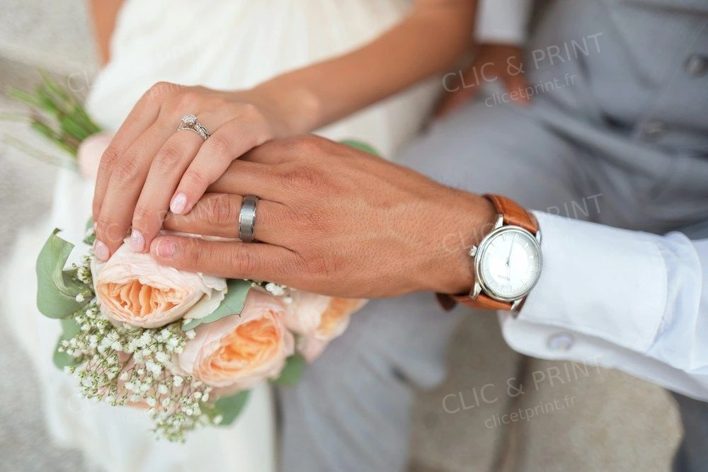 Mariage — Complicité — photographie CLIC & PRINT à Rouen